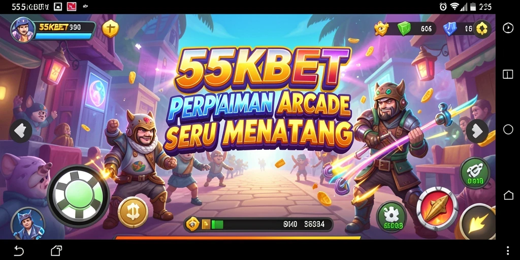 Tangkapan layar gameplay seru dan menantang dari 55KBET.