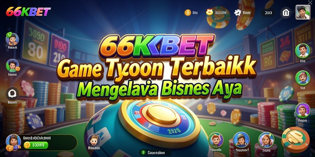 Screenshot utama menunjukkan gameplay Tycoon yang mendebarkan.