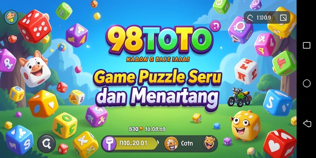 Tampilan gameplay seru dari 98TOTO yang menantang.