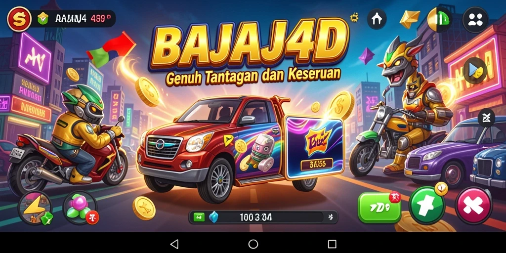 Tangkapan layar BAJAJ4D menampilkan aksi gameplay Arcade yang menyenangkan.