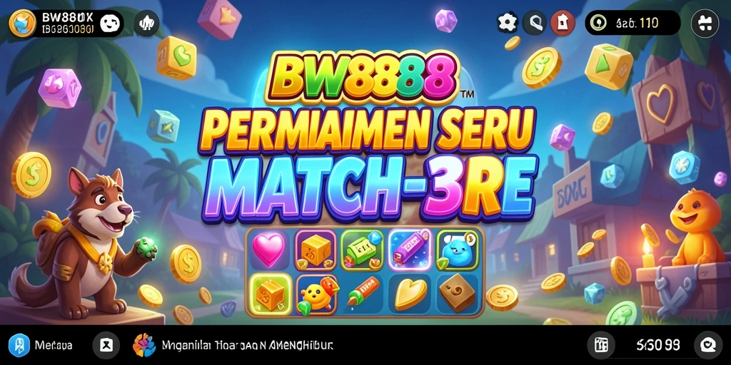 Tampilan menawan dan gameplay seru di BW888.