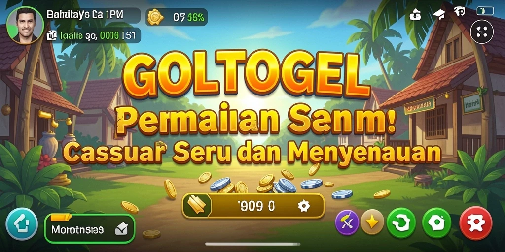 Screenshot gameplay GOLTOGEL menunjukkan keseruan bermain.