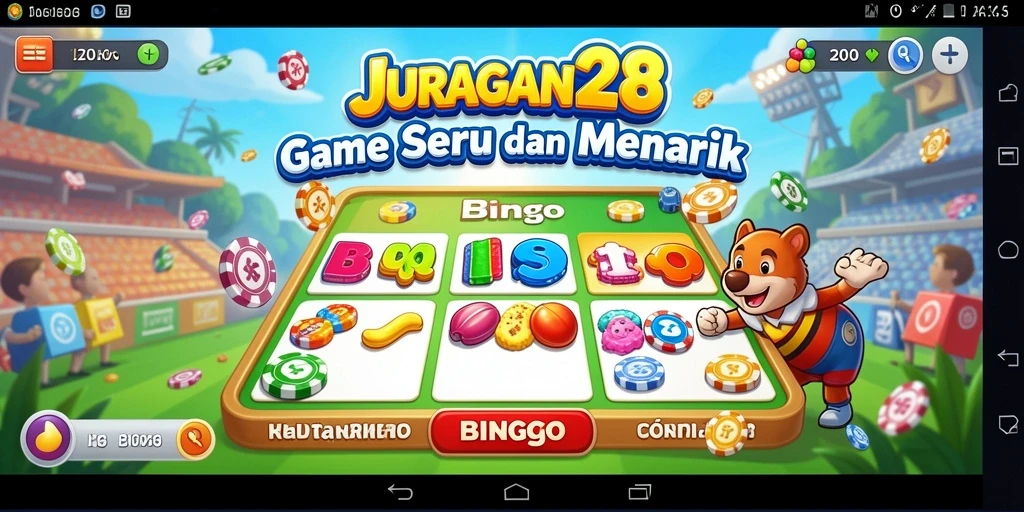 Gameplay seru di JURAGAN28 dengan grafis menarik.