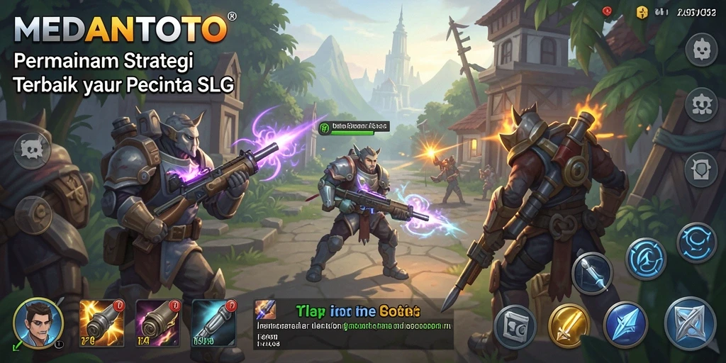 Screenshot MEDANTOTO menunjukkan aksi strategi yang mendebarkan dalam dunia permainan.